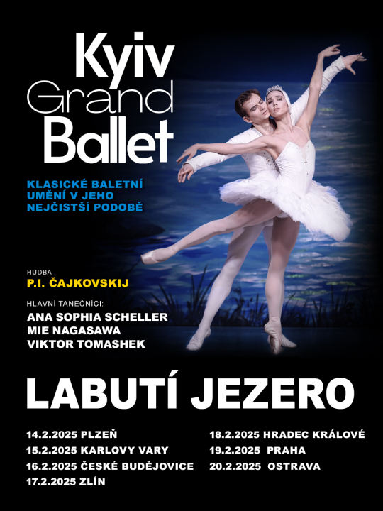 KYIV GRAND BALLET - "Labutí jezero"