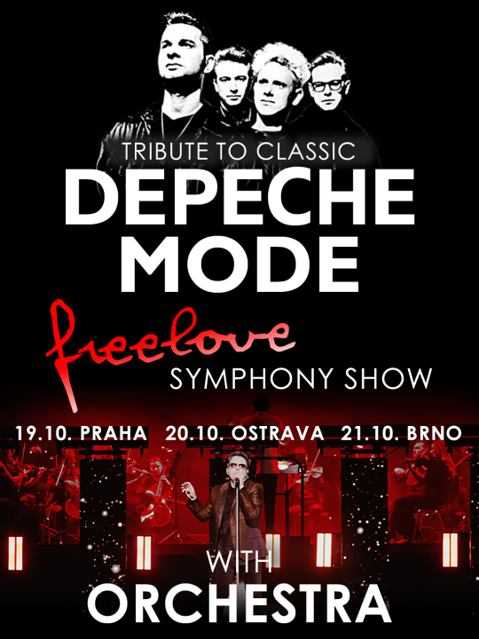 Tribute to classic DEPECHE MODE - "FREELOVE SYMPHONY" Show