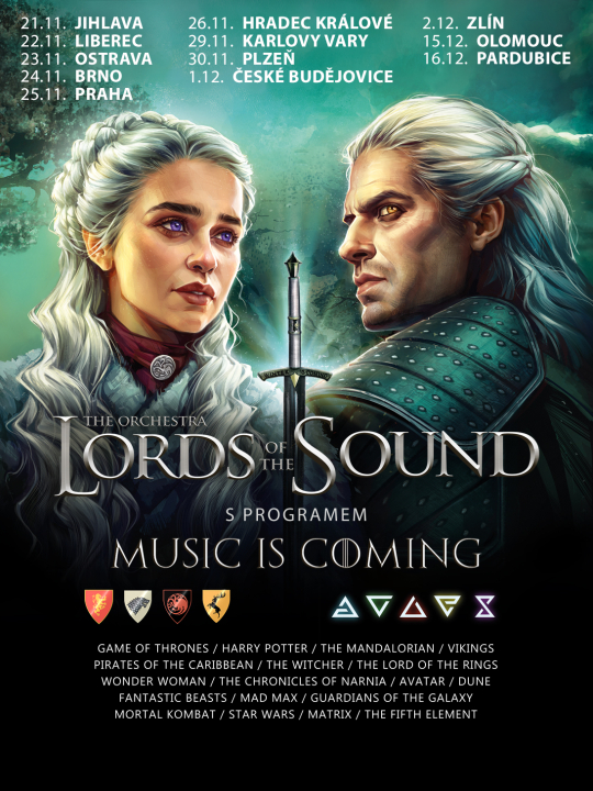 LORDS OF THE SOUND s programem "Music is coming"